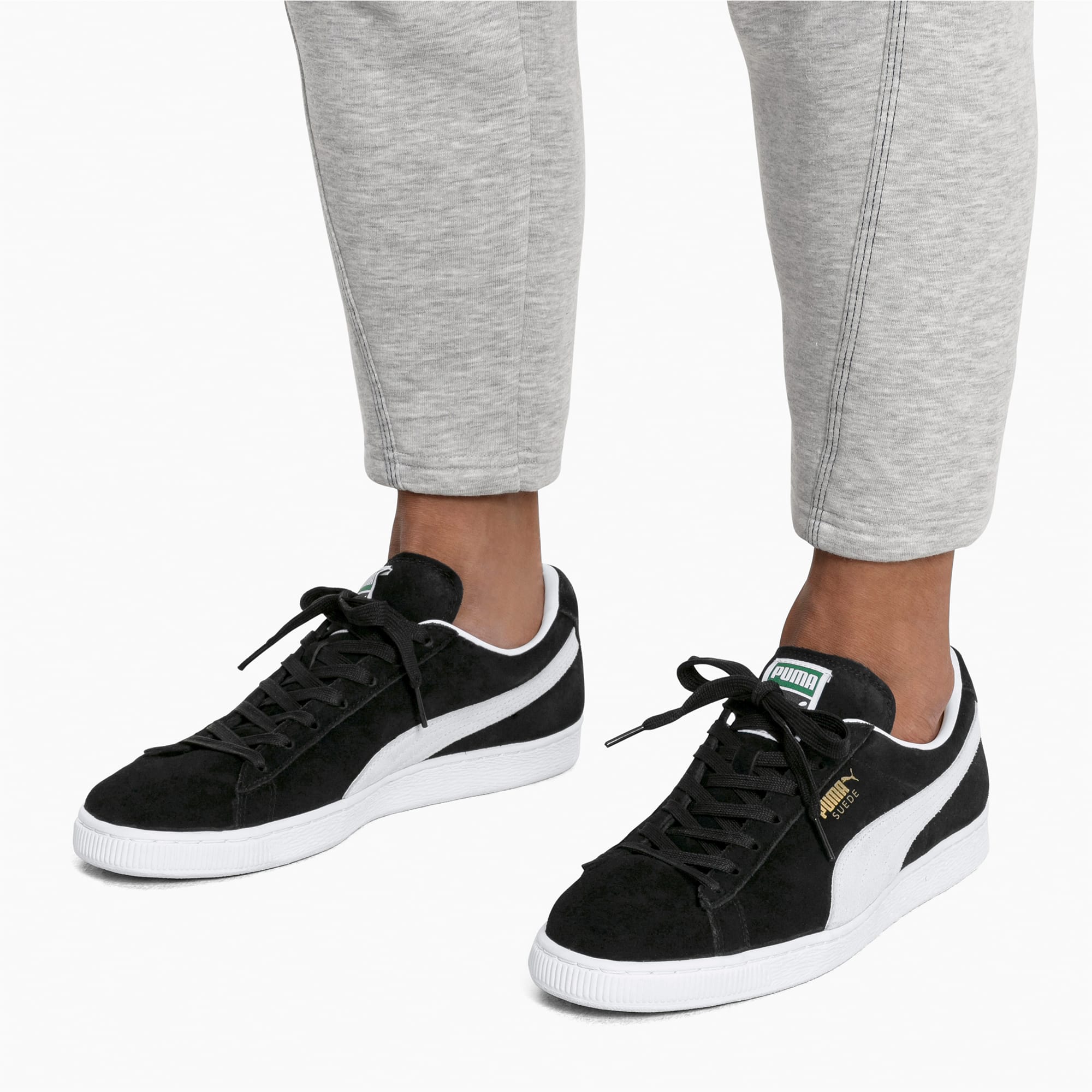 Puma Suede Classic Black мужские